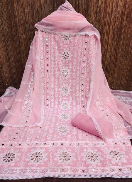 Mariyam 1 Festive Wear Wholesale Color Set Matching Georgette Dress Material
